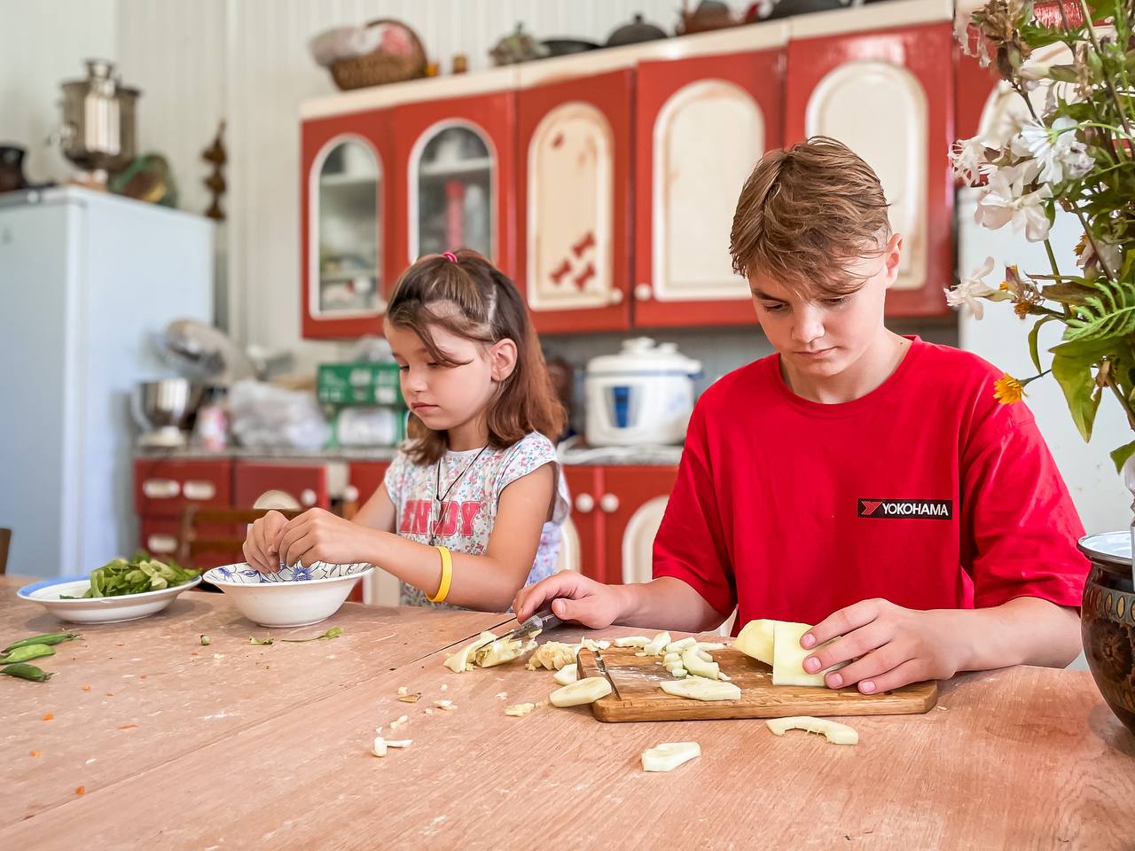 Каникулы в деревне